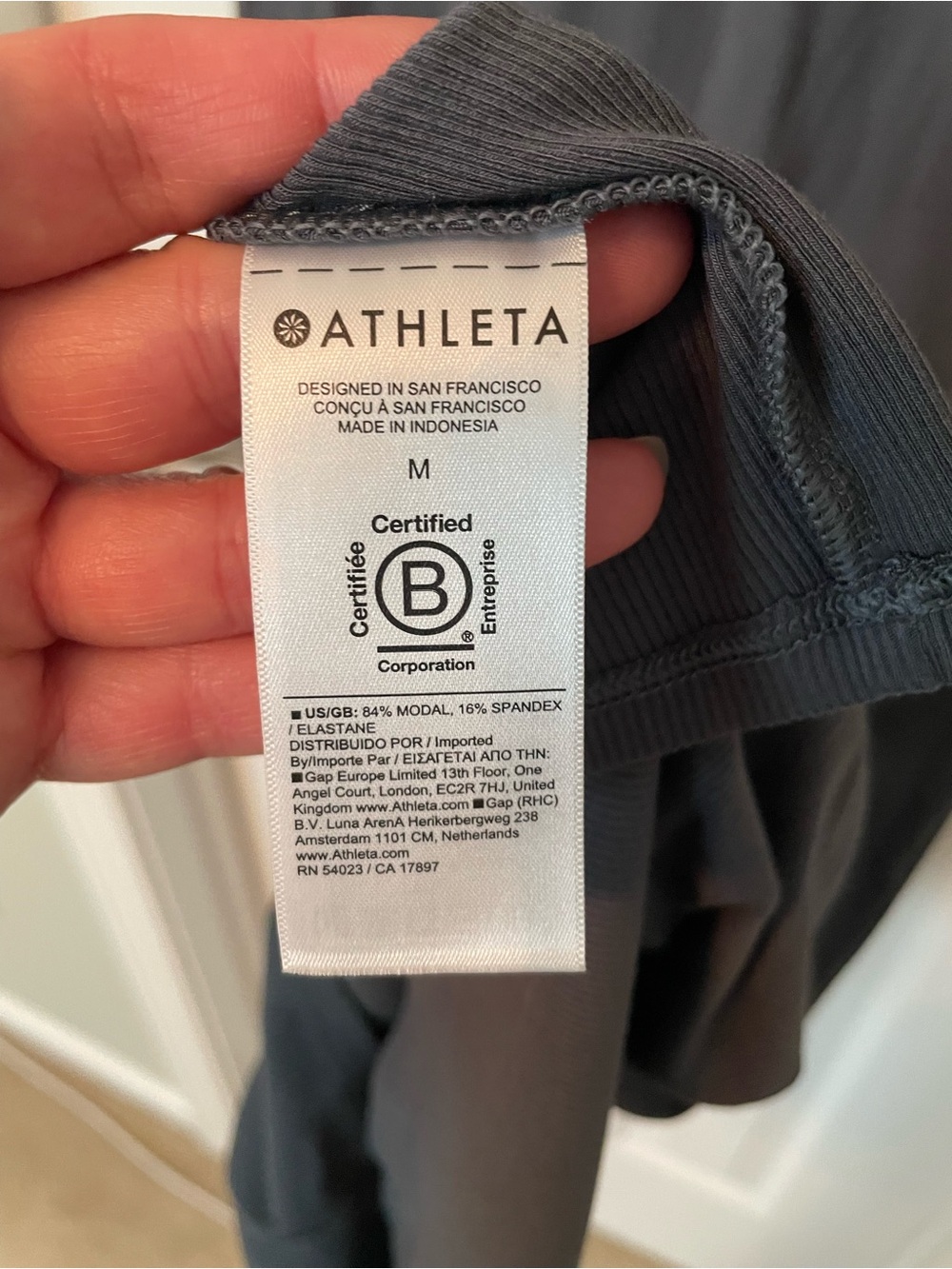 Athleta Signature Rib Mock Neck Dress - Picture 7 of 7